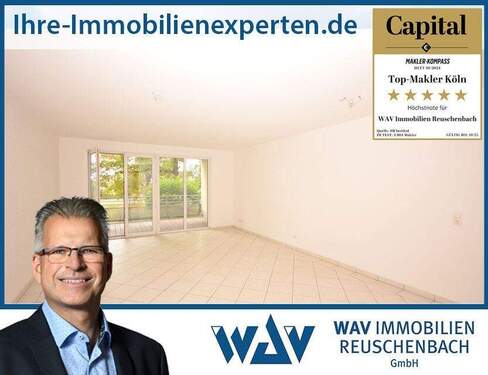 Wohnzimmer - Bezugsfreie, moderne 4-Zimmerwohnung im Herzen von Liblar