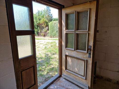 Eingangstür - Grundstück in Schwerborn zum Kaufen