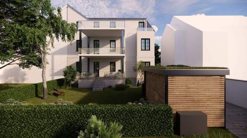 Hausansicht Hofseite - 4 Zimmer Etagenwohnung zum Kaufen in Hildesheim