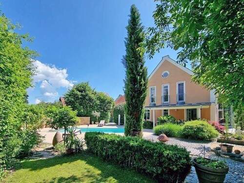 Garten/Pool - Ein Rückzugsort mit Klasse: Einfamilienhaus mit Salzwasserpool & Privatsphäre!