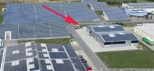 Luftbild - Halle in Burkau zum Kaufen