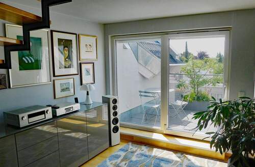 Wohnzimmer Zugang Balkon - 