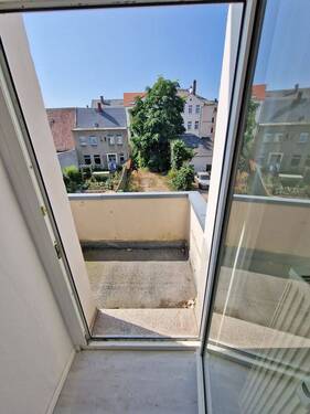 Balkon - 4 Zimmer Etagenwohnung in Leisnig