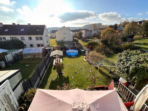 Blick vom Balkon - 