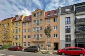 Außenansicht - Zukunftssicher und langfristig für Anleger: Vermietete, gepflegte Etagenwohnung in Pieschen