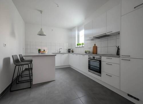 Küche Digitales Staging - Etagenwohnung mit 83,00 m&sup2; in Böblingen zum Kaufen