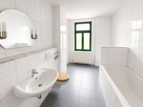 Badezimmer - 2 Zimmer Etagenwohnung in Leipzig