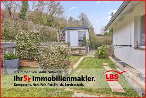 Garten m. Gartenhaus - 