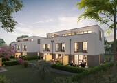 Gartenansicht am Abend - 