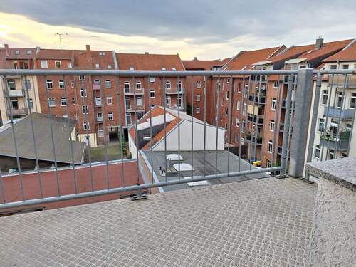 Blick vom Balkon - 