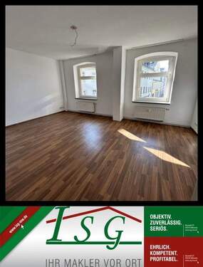 Wohnzimmer - Direkt am Marktplatz - Kleine 2-Raum Wohnung im Herzen von Hainichen