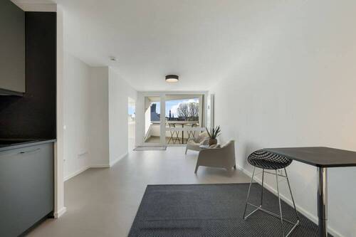 Küche / Wohnbereich - 2 Zimmer Etagenwohnung in Hamburg