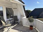 Balkon mit Markise - 