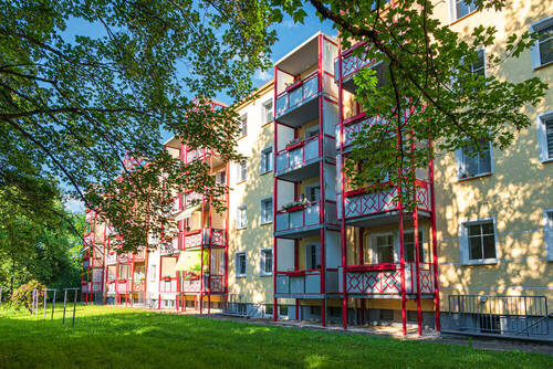 Ansicht 1 - 3 Zimmer Etagenwohnung zur Miete in Zwickau