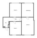 Grundriss Haus 1 WHG1 - 