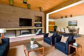 Kaminzimmer Erdgeschoss illustriert - 