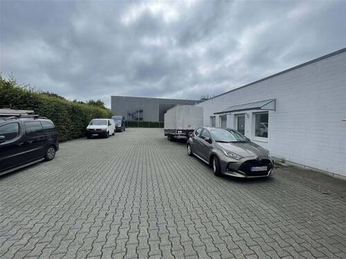 gepflasterte Außenfläche - 