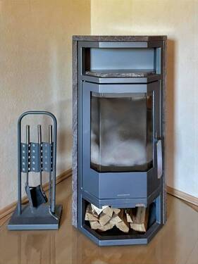 Kamin im Wohnzimmer - 