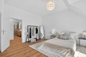 Schlafzimmer - Etagenwohnung mit 78,00 m&sup2; in Karlsruhe / Oststadt zum Kaufen