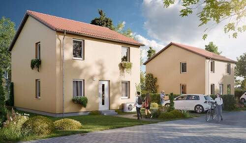 Energieeffiziente Einfamilienhäuser inklusive Luft - 