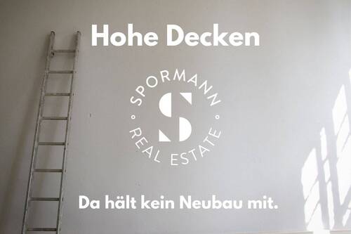 hohe Decken - 