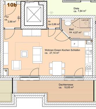 Haus B Penthouse Mitte - 