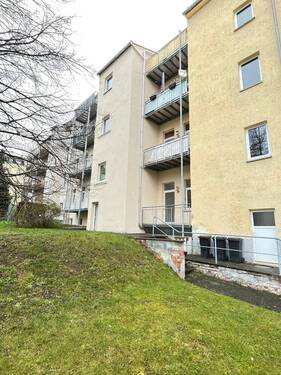 Hausansicht hinten.JPEG - 3 Zimmer Etagenwohnung zur Miete in Plauen