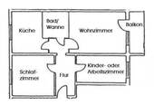 Grundriss nicht maßstabsgetreu - 