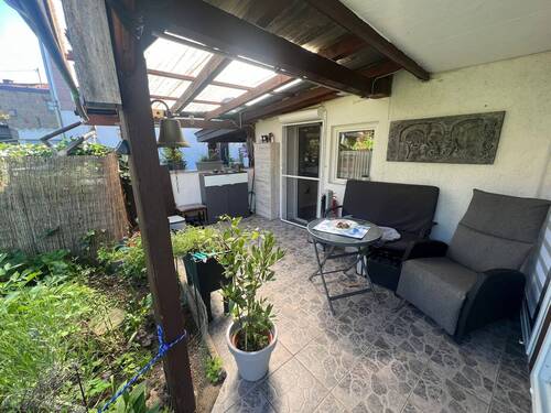 Überdachte Terrasse Hinterhaus - 