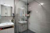 Dusche mit WC - 