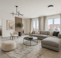 So schön neu: Hochwertige 4-Zimmer-Wohnung mit zwei Balkonen - Düsseldorf Heerdt