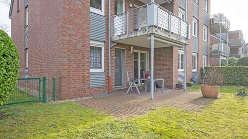 Terrasse - Buchholz: Stilvolle, barrierearme Erdgeschosswohnung mit Garten!