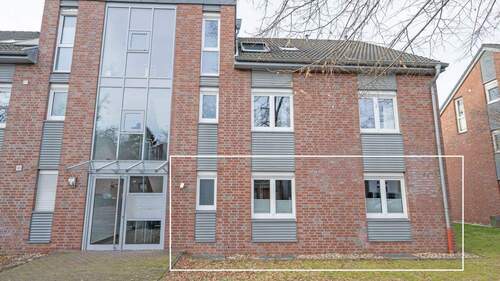 Frontansicht - 4 Zimmer Etagenwohnung zum Kaufen in Duisburg