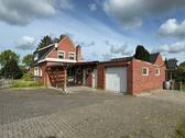 Rückansicht - 5 Zimmer Einfamilienhaus in Ostrhauderfehn