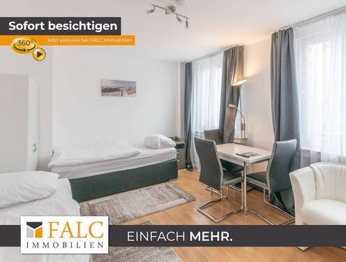 Wohn- Schlafraum - Business-Apartment mit Umsatzsteuerausweis Kurzzeitvermietung
