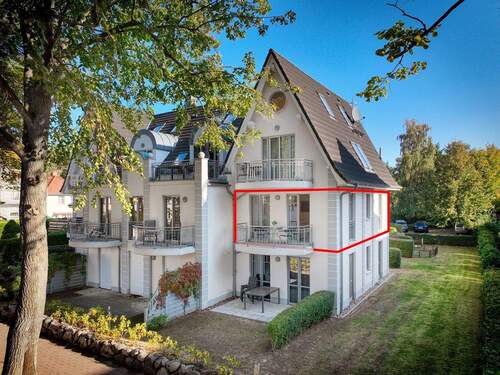 Bild 1 - Meer, Ruhe & Komfort - 2-Zimmer-Wohnung mit Infrarotkabine & Balkon