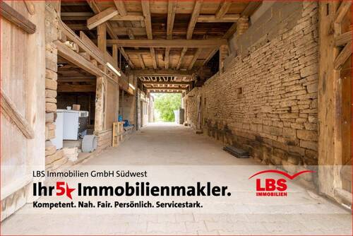 Durchfahrt,Scheune - 