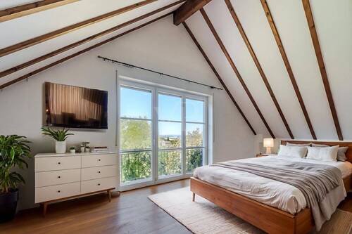 Beispielmöblierung Studio im OG im gartenseitigen Haus - 