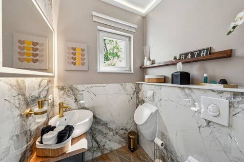 Gäste WC im Erdgeschoss - 