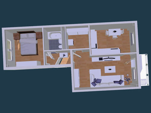 Bild 4 - Etagenwohnung mit 55,00 m² in Zwickau zur Miete