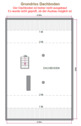 Dachboden-Grundriss - 