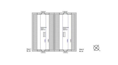 Bodenraum - Doppelhaushälfte mit 121,10 m² in Twistringen zum Kaufen