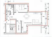 Grundrissskizze - 2 Zimmer Etagenwohnung zum Kaufen in Trier