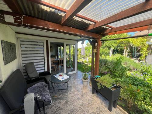Überdachte Terrasse Hinterhaus - 