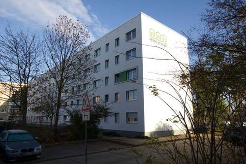 Ansicht hinten - Etagenwohnung mit 56,90 m² in Halle (Saale) zur Miete