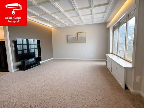 Wohnzimmer Renovierungsbeispiel - 