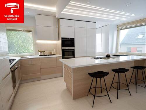 Küchenblick Renovierungsbeispiel - 