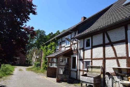 Eingang Wohnhaus - 9 Zimmer Einfamilienhaus in Luckau