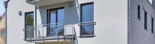 Balkon - 3 Zimmer Etagenwohnung zum Kaufen in Bad Schönborn