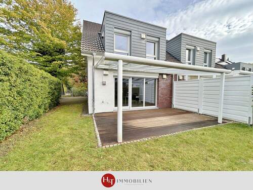 Doppelhaushälfte mieten in Arsten – H&T Immobilien - Modernes Wohnen in familiärer Nachbarschaft - mit eigenem Garten!